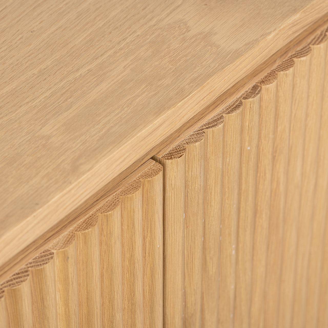 TV cabinet Belfort 4-doors (Natural oak)