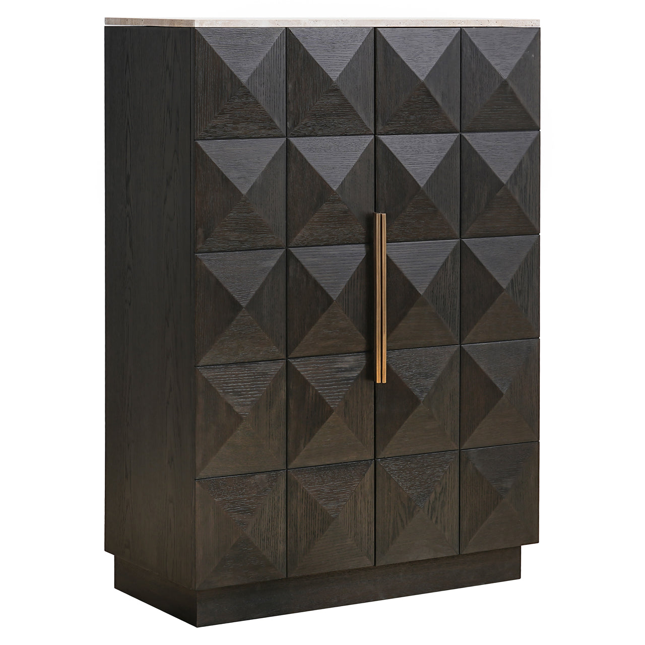 Storage cabinet Claremont brown