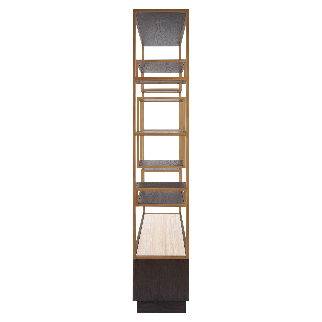 Display cabinet Claremont brown