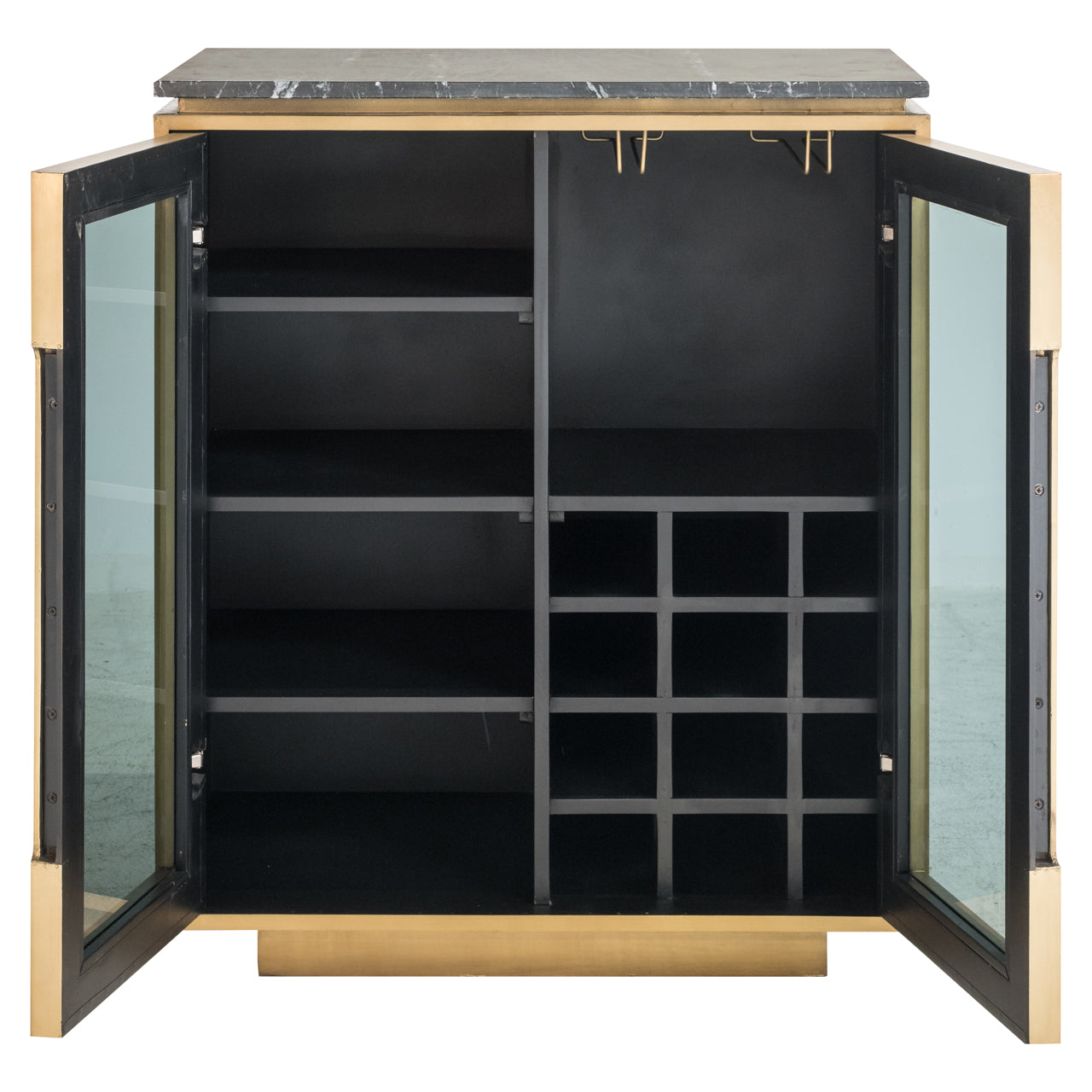 Sideboard Finsbury black/gold
