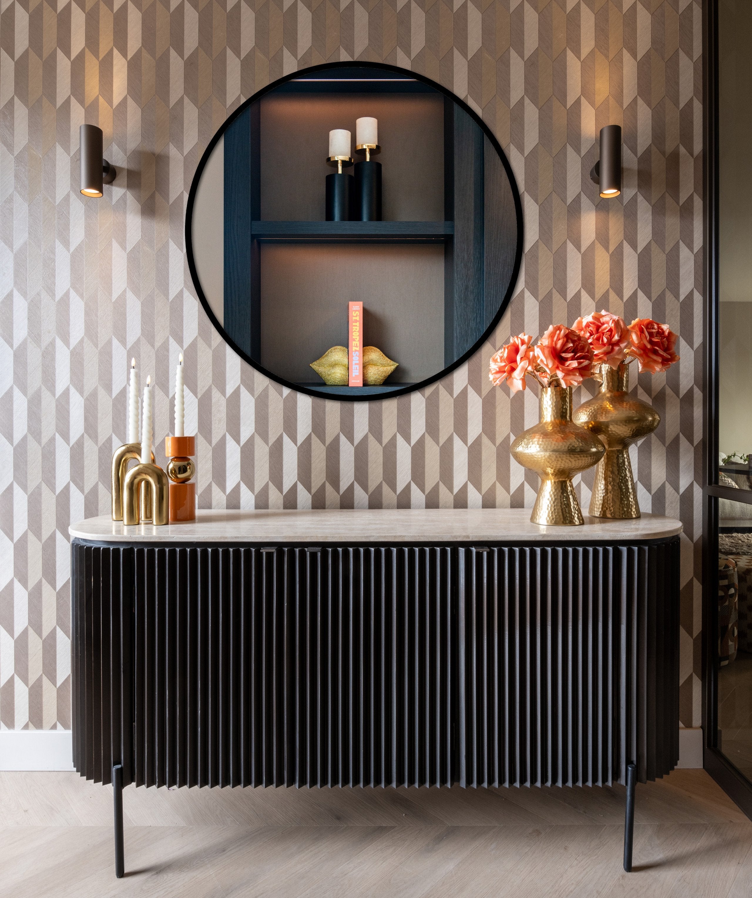 Sideboard Hampton dark brown