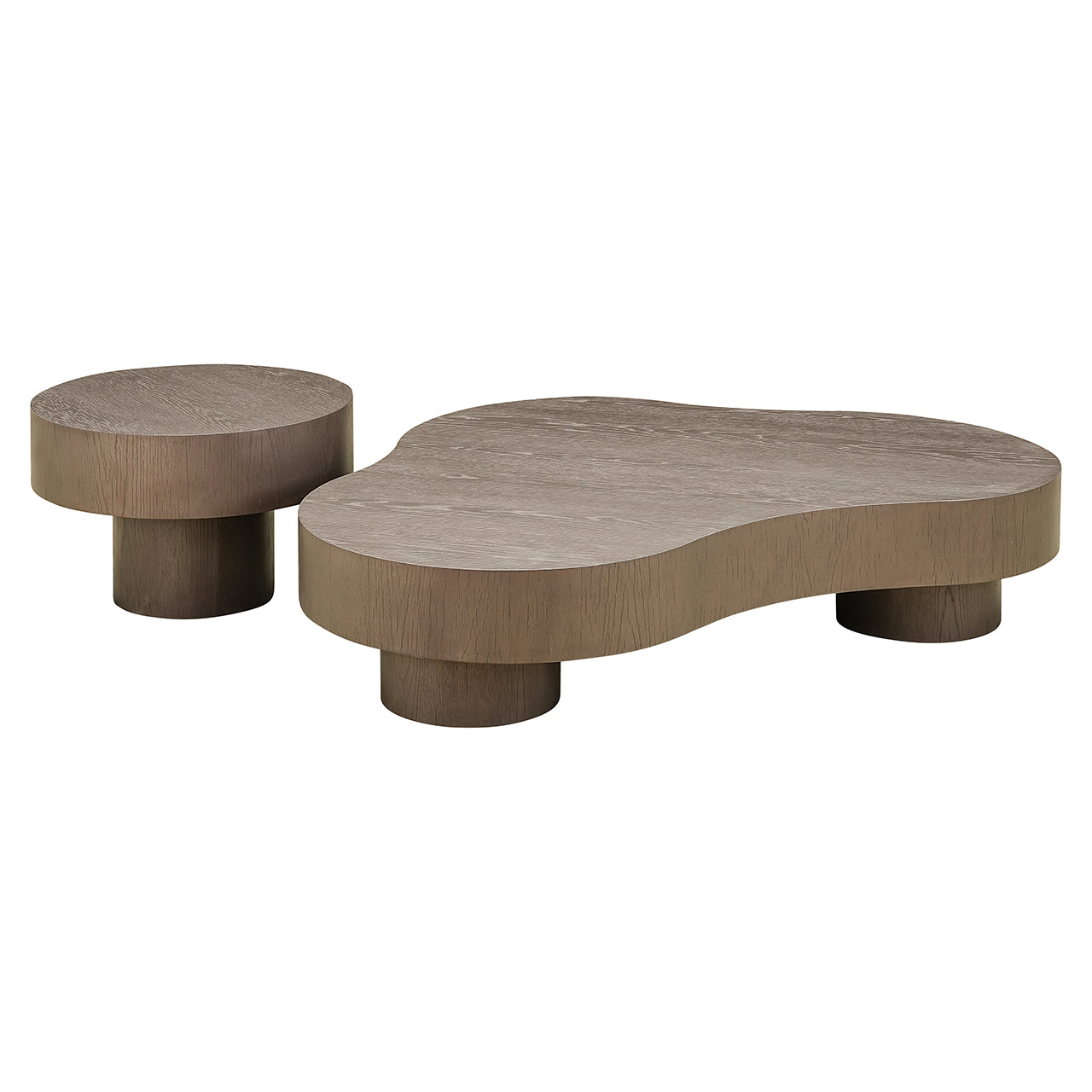 Salontafel Bogor set van 2 brons (Brons)