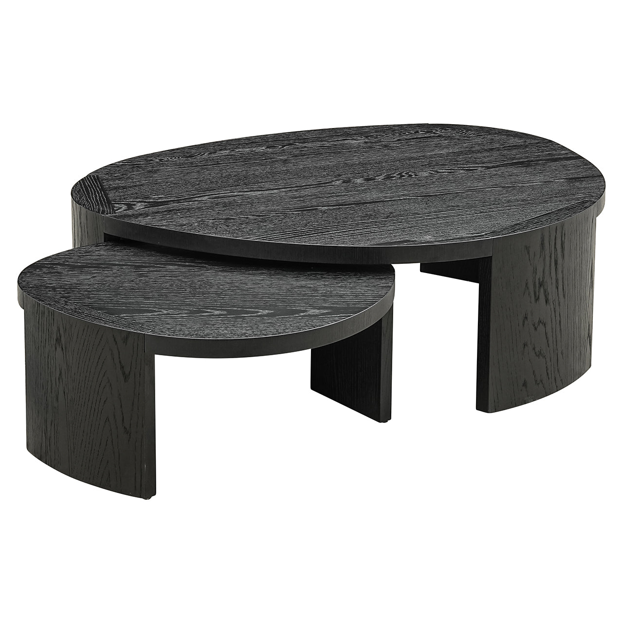 Salontafel Navarino set van 2 (Donkere koffie)