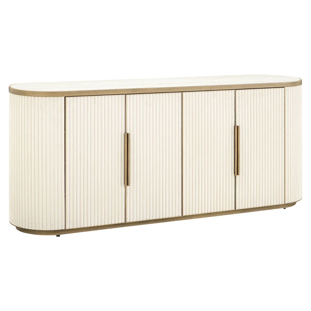 Sideboard Tivoli white 4-doors