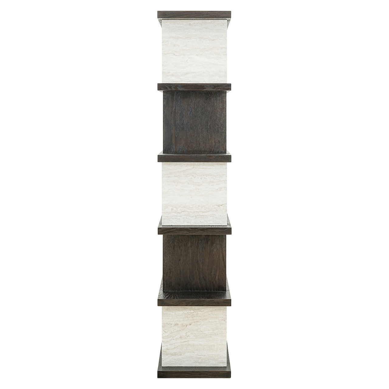 Display cabinet Waldorf 4-shelves (Brown)