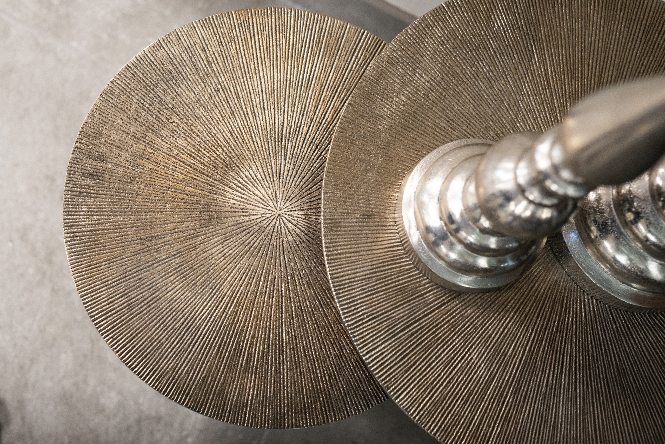 Coffee table Vittorio champagne gold (Set of 3)