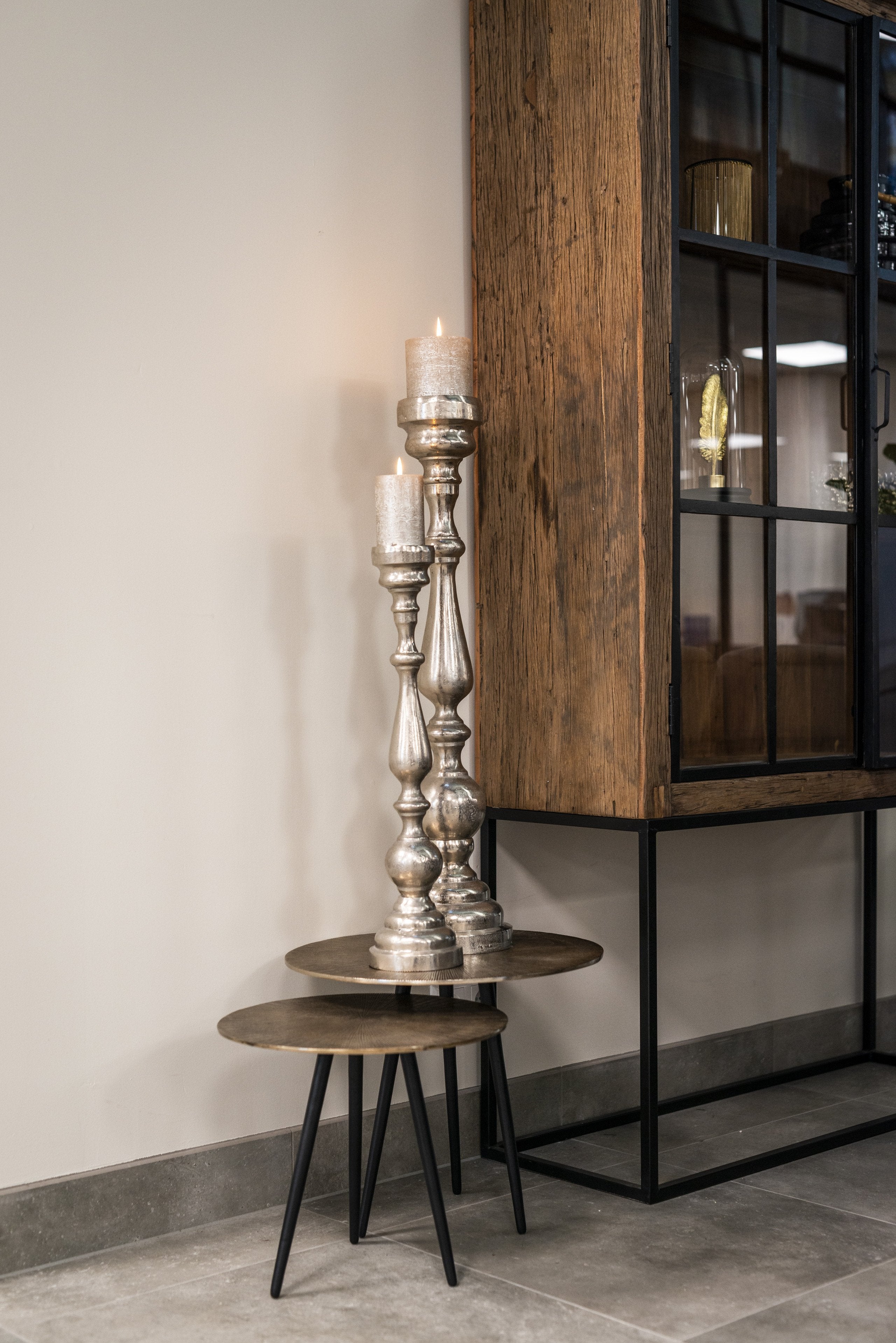 Coffee table Vittorio champagne gold (Set of 3)