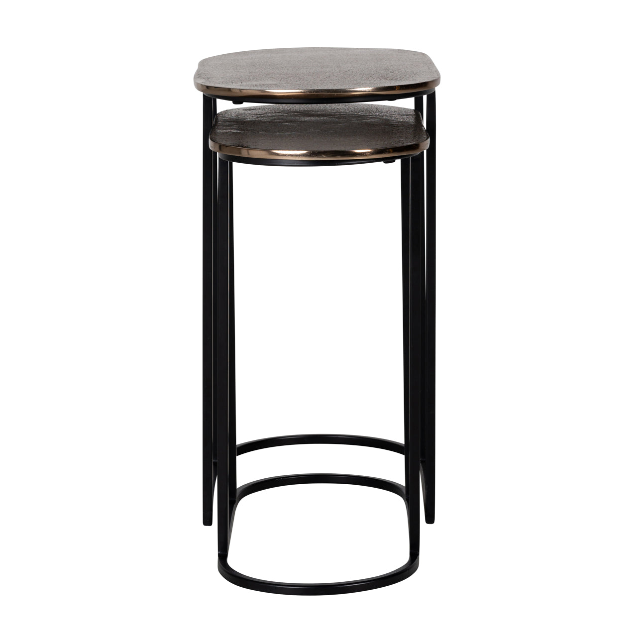 End table Chandon champagne gold (Set of 2)