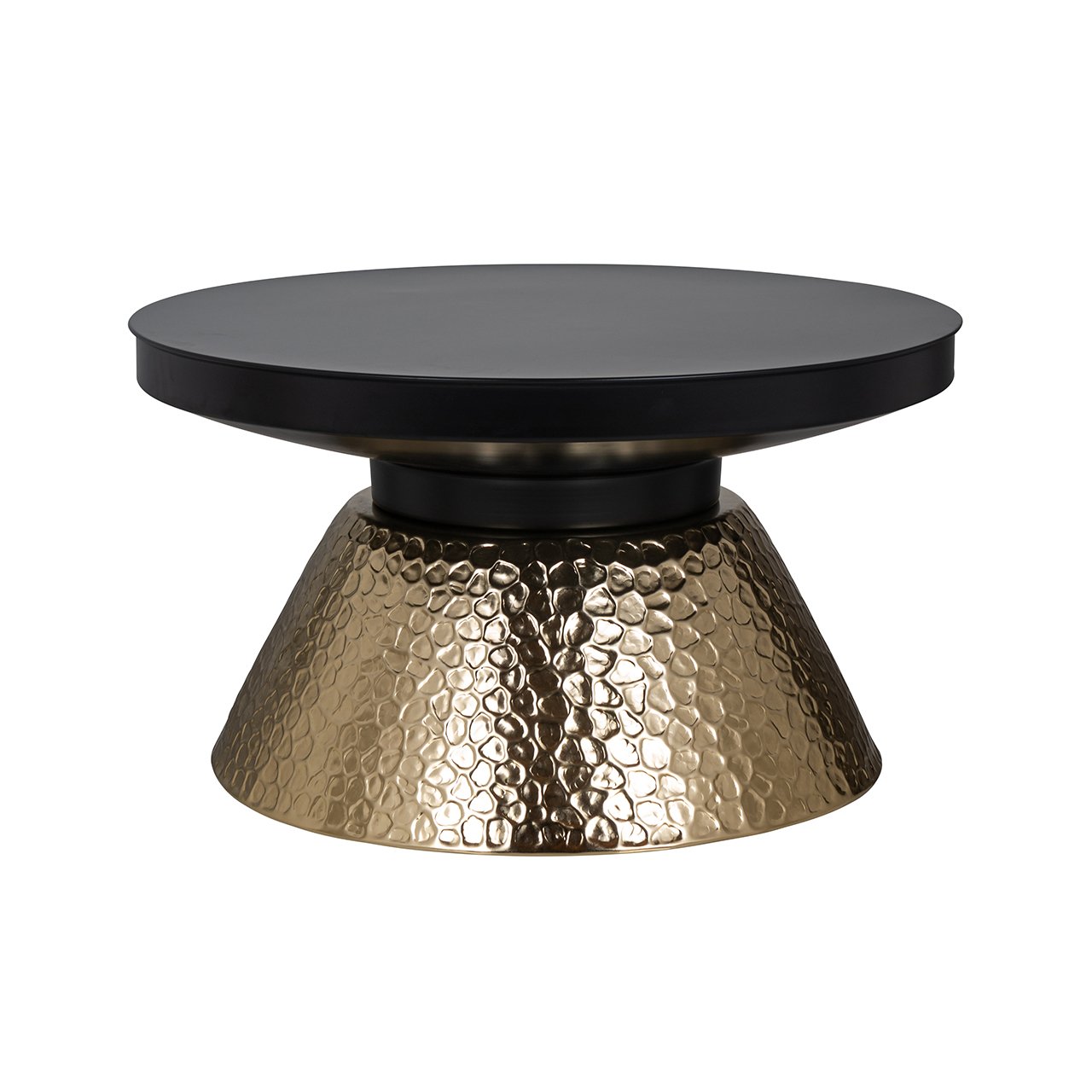 Salontafel Freddie (Zwart/goud)