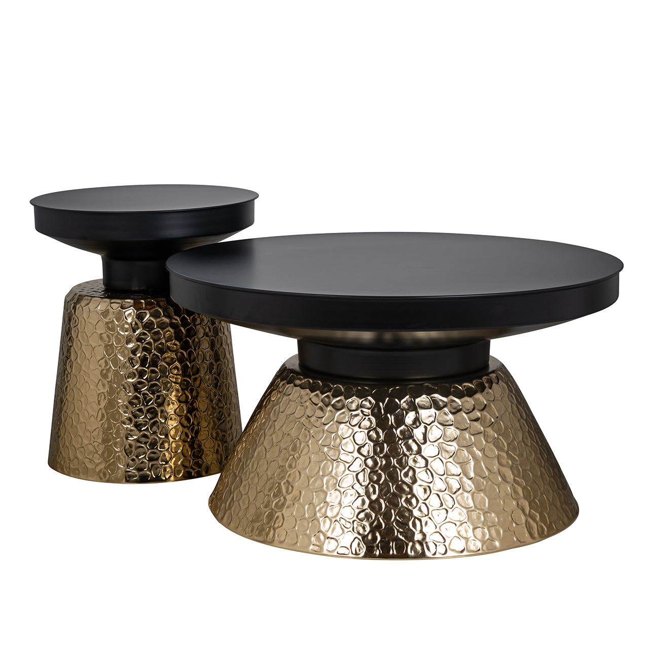 Salontafel Freddie (Zwart/goud)