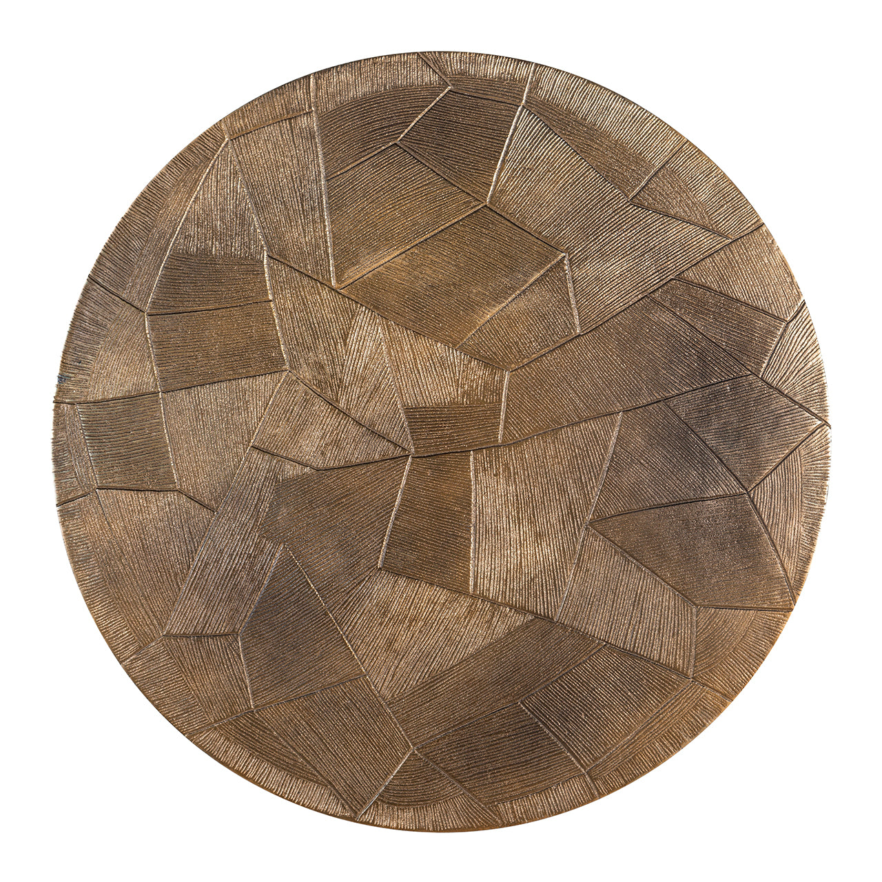 Salontafel Tulum set van 2 (Geborsteld Goud)