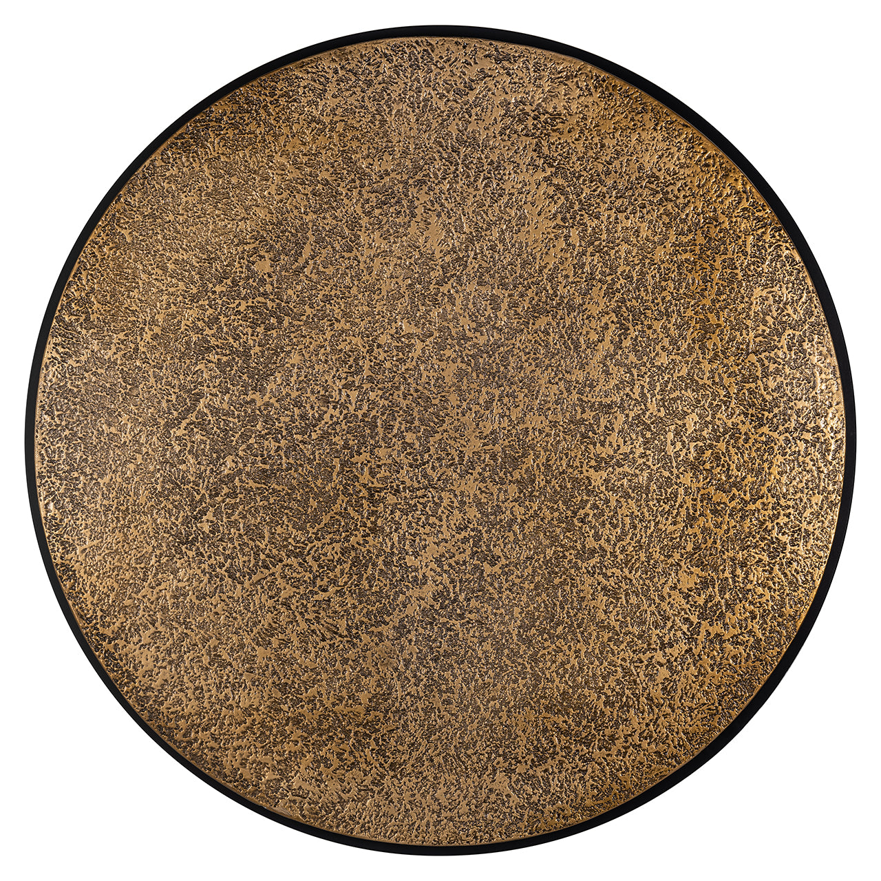 Salontafel Derby set van 2 (Zwart/goud)