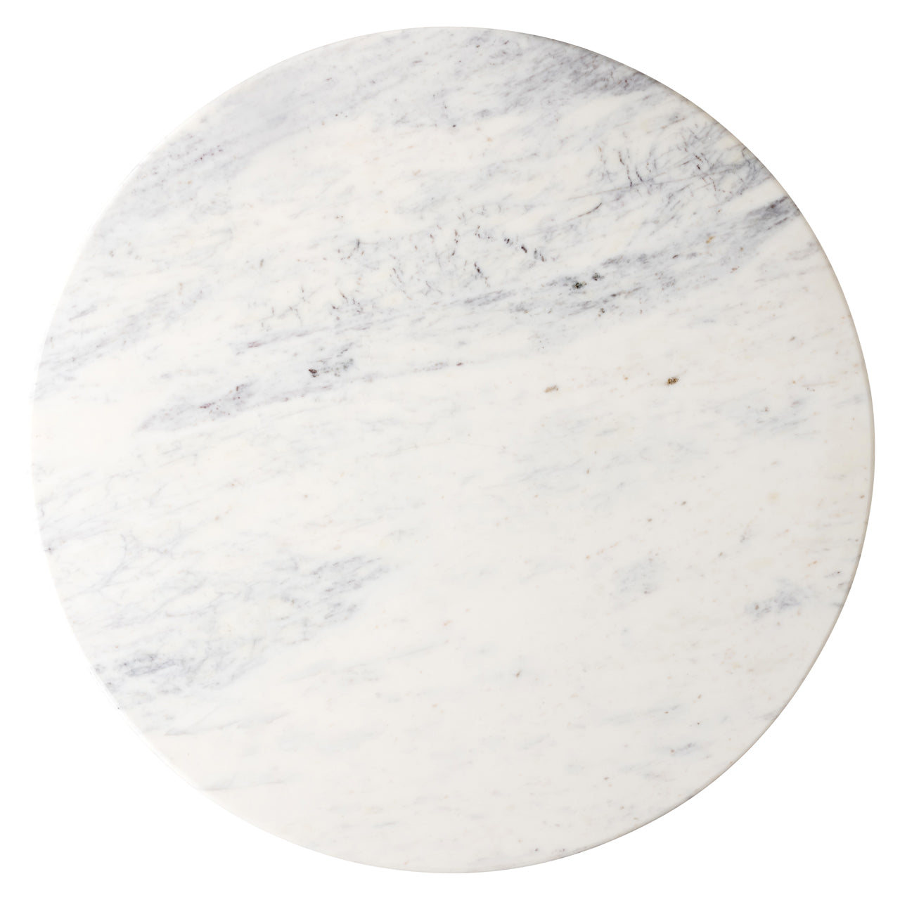 Coffee table Holmes white 90Ø