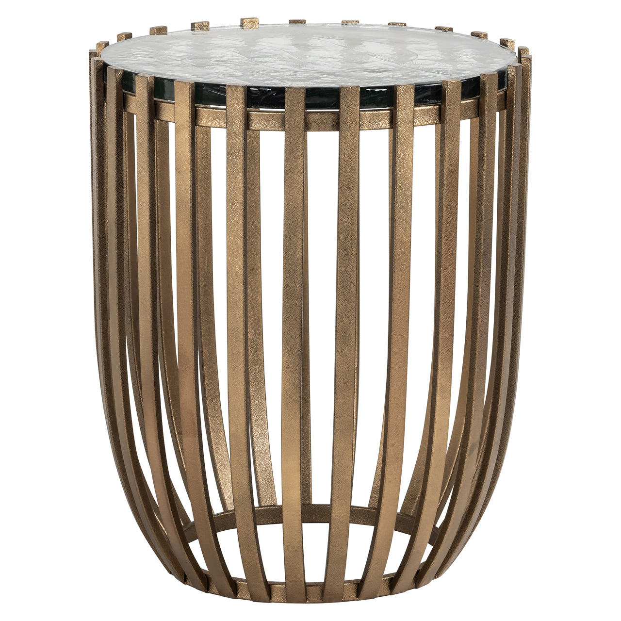 End table Volante gold 47,5Ø