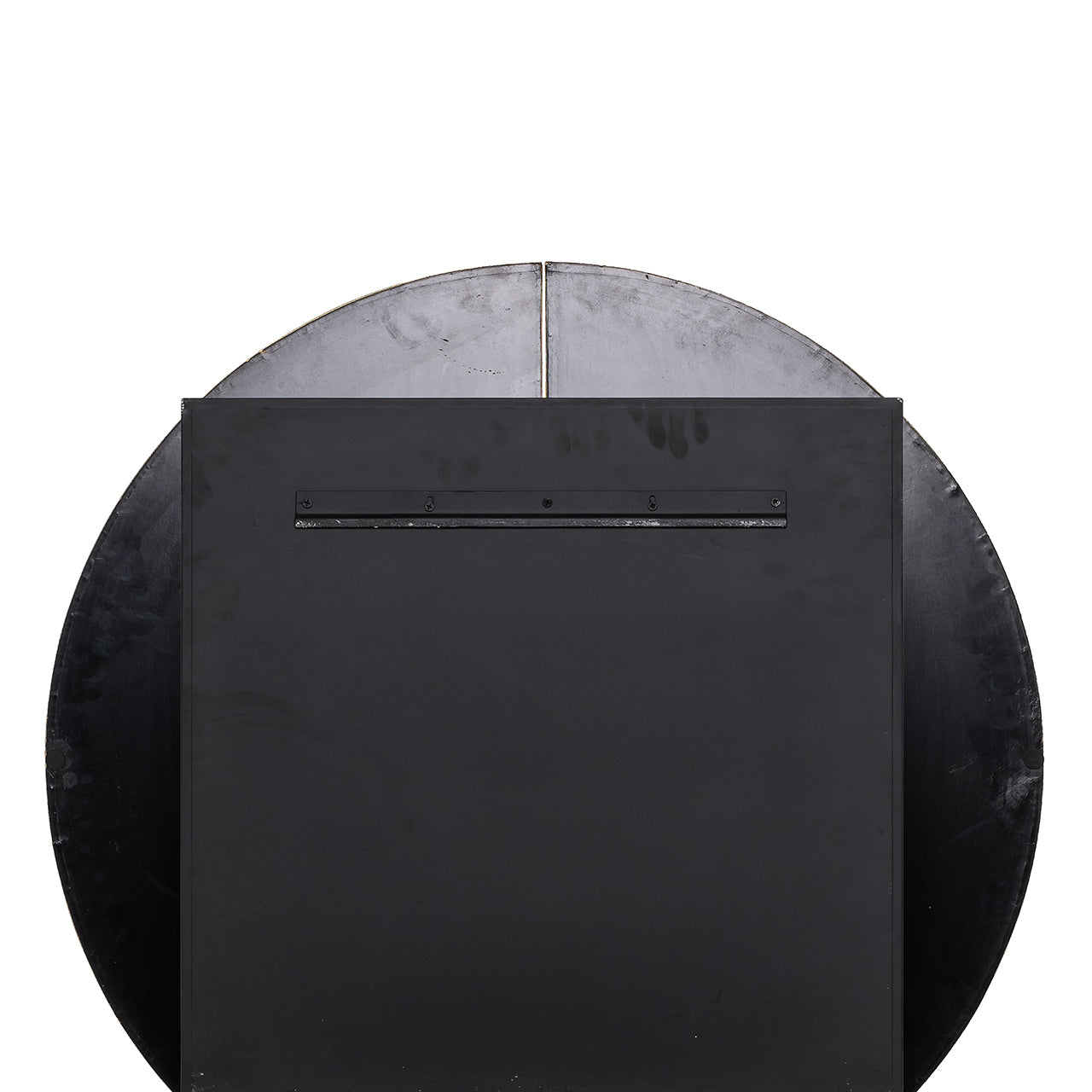 Wall cabinet Bowie 2-doors (Black/gold)
