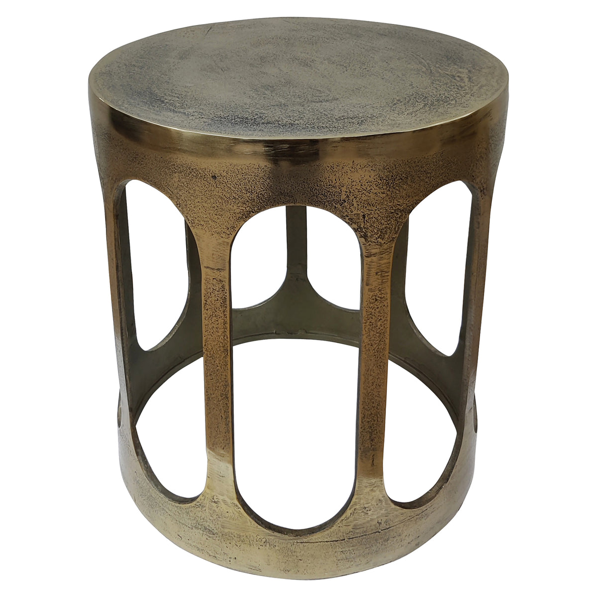End table Du Pont brushed gold
