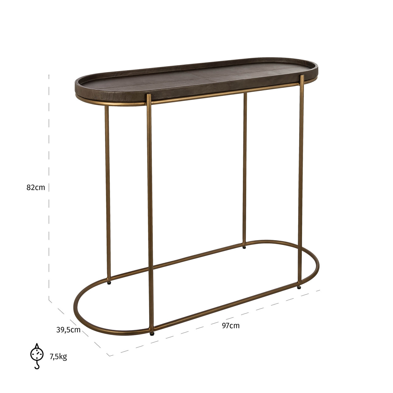 Console Zillon brown