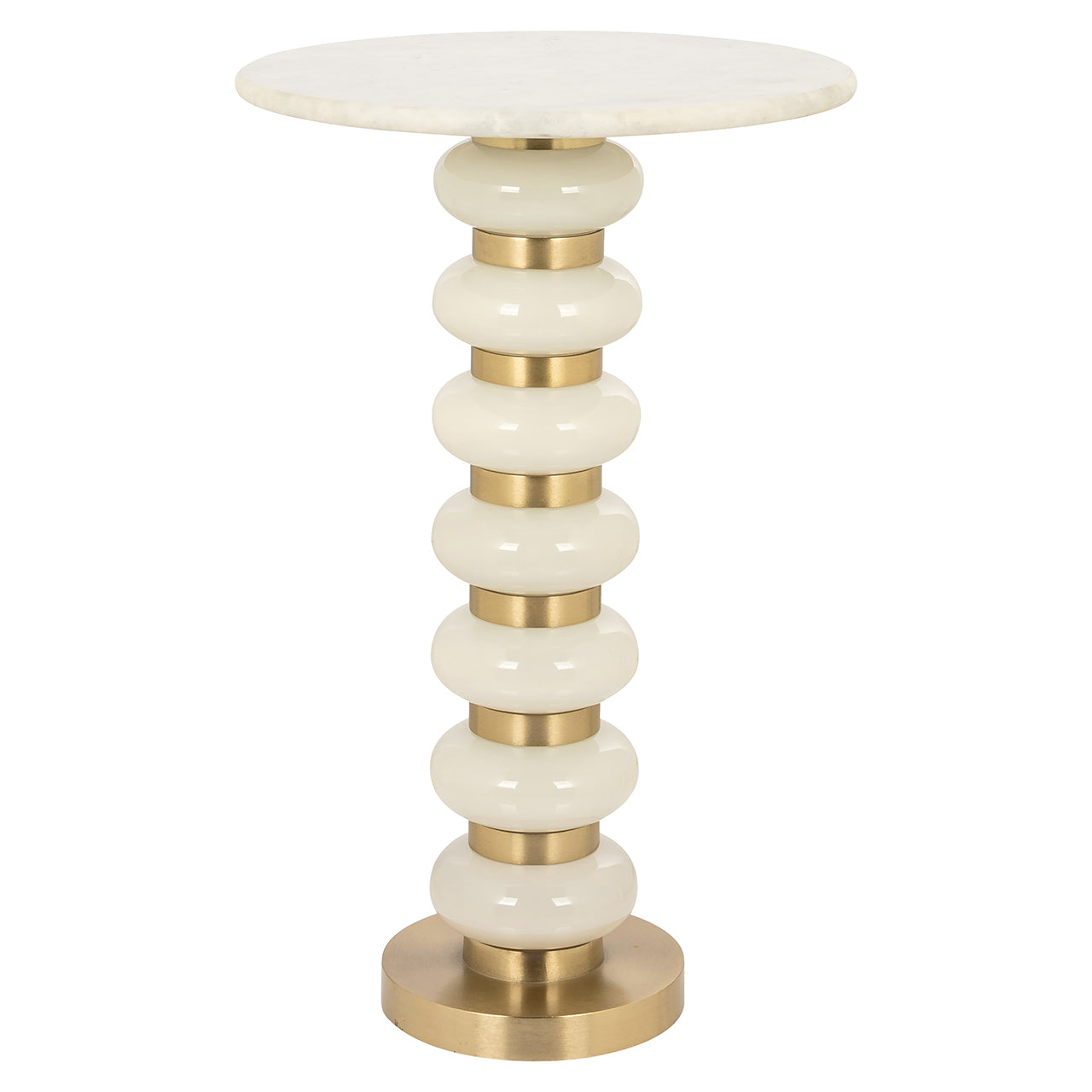 End table Barbara white (White)