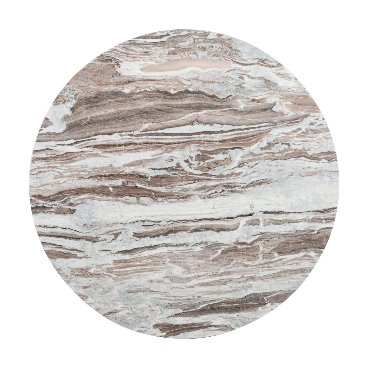 Dining table Oberoy Blush beige 130Ø