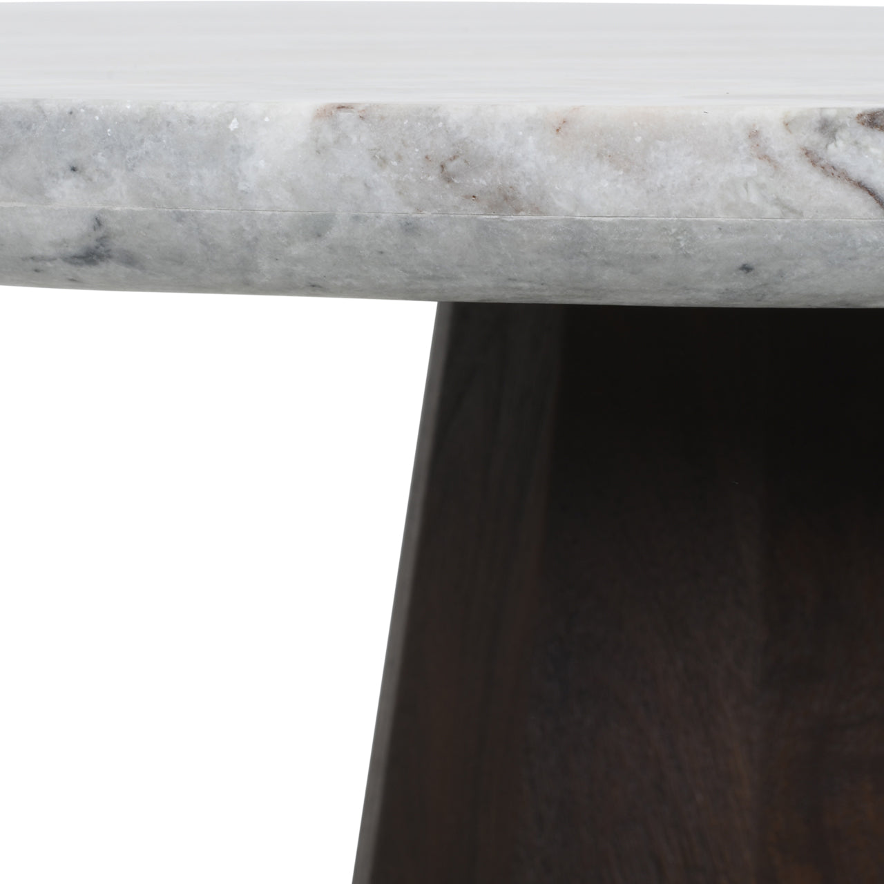 Dining table Oberoy Blush beige 130Ø