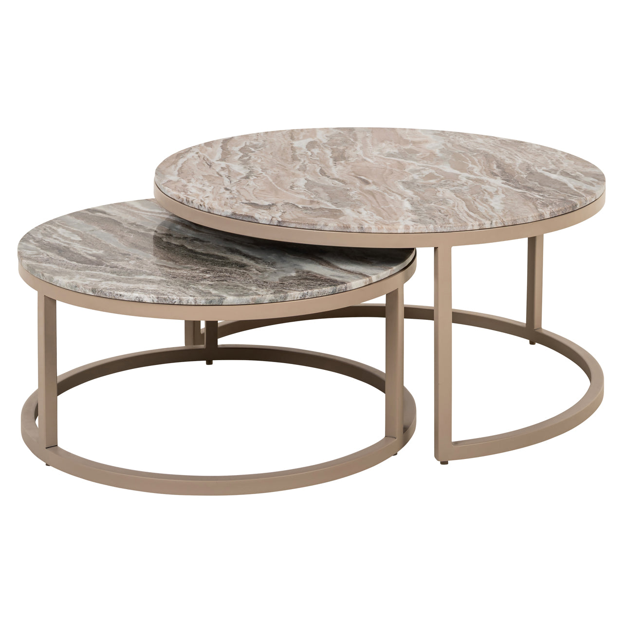 Coffee table Fairfax clay (Set of 2)