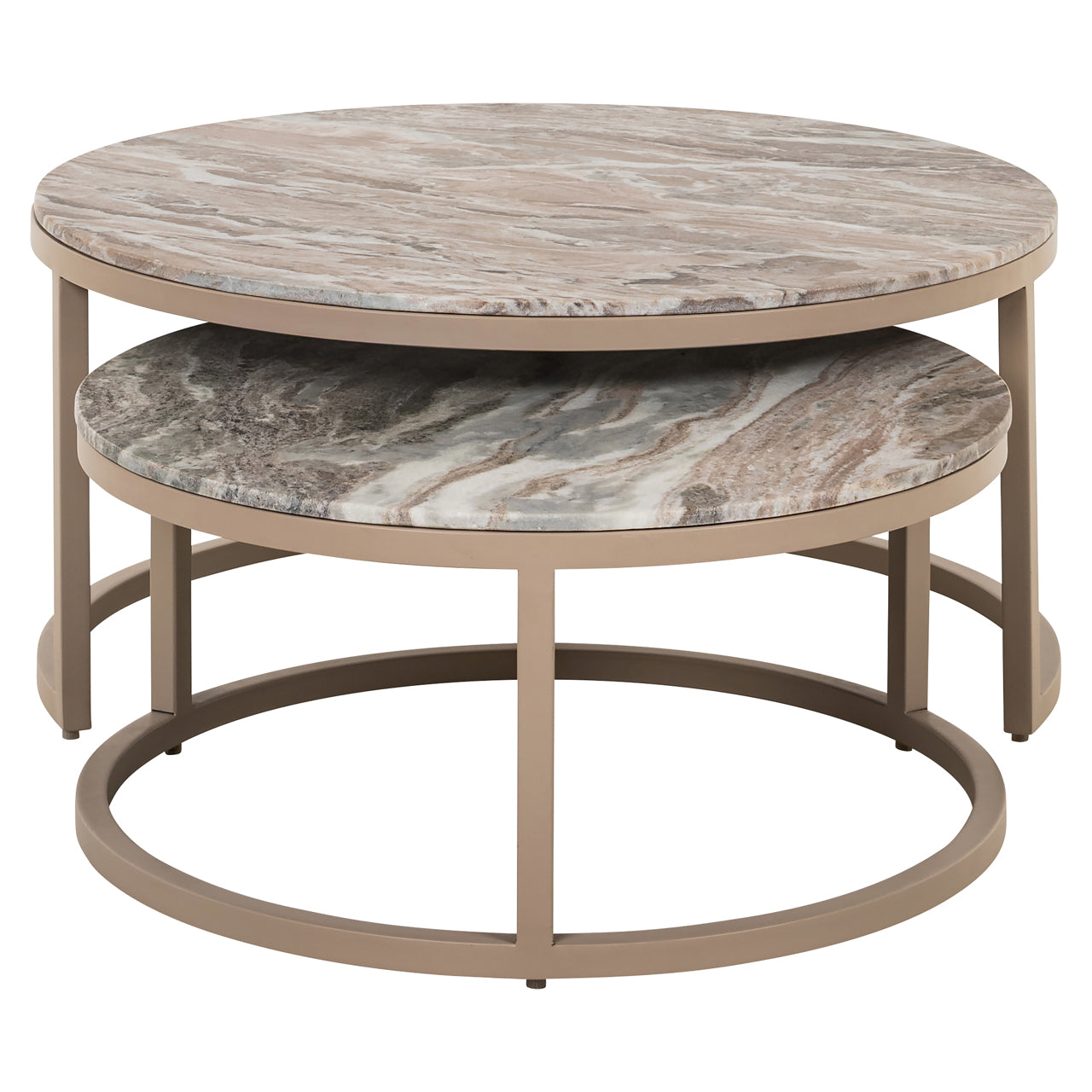 Coffee table Fairfax clay (Set of 2)