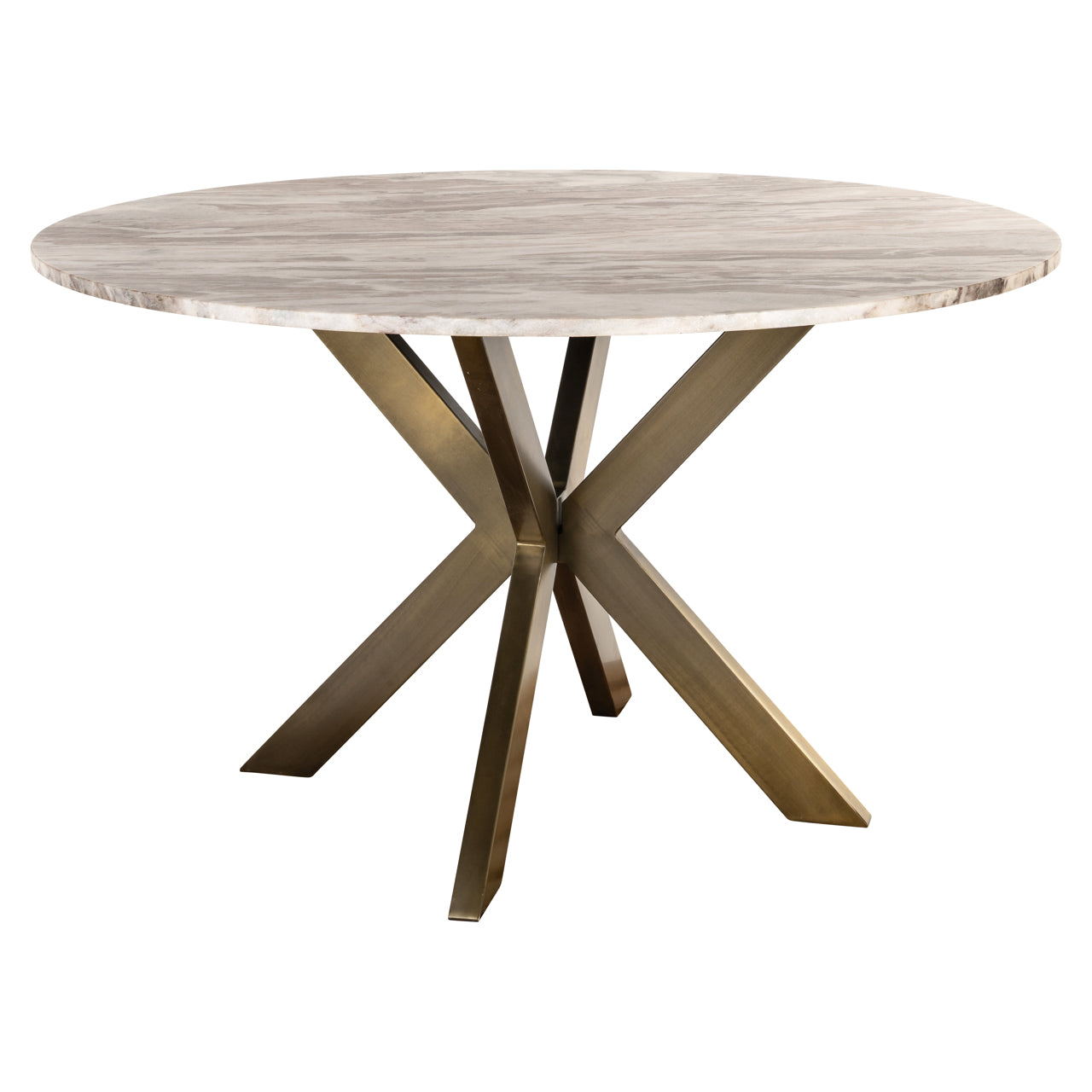 Dining table Bottega Blush beige 140Ø