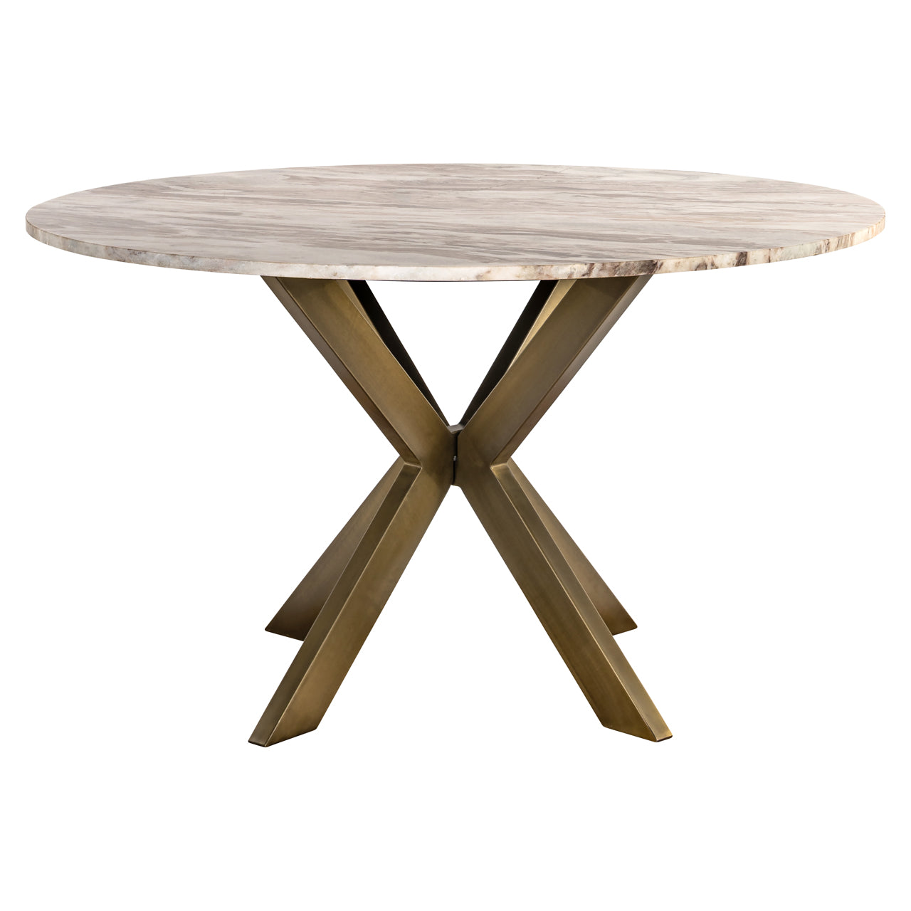 Dining table Bottega Blush beige 140Ø