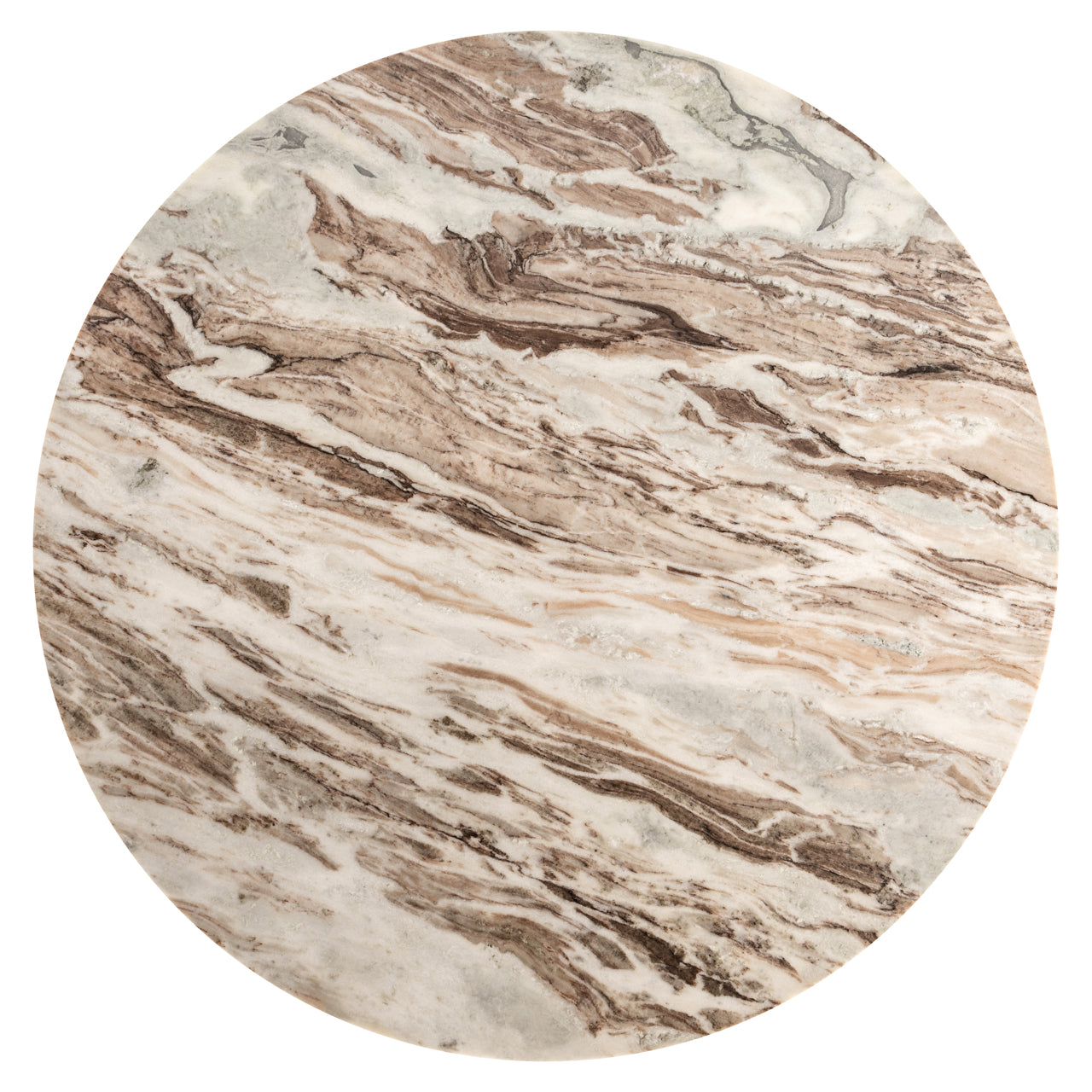 Dining table Bottega Blush beige 140Ø