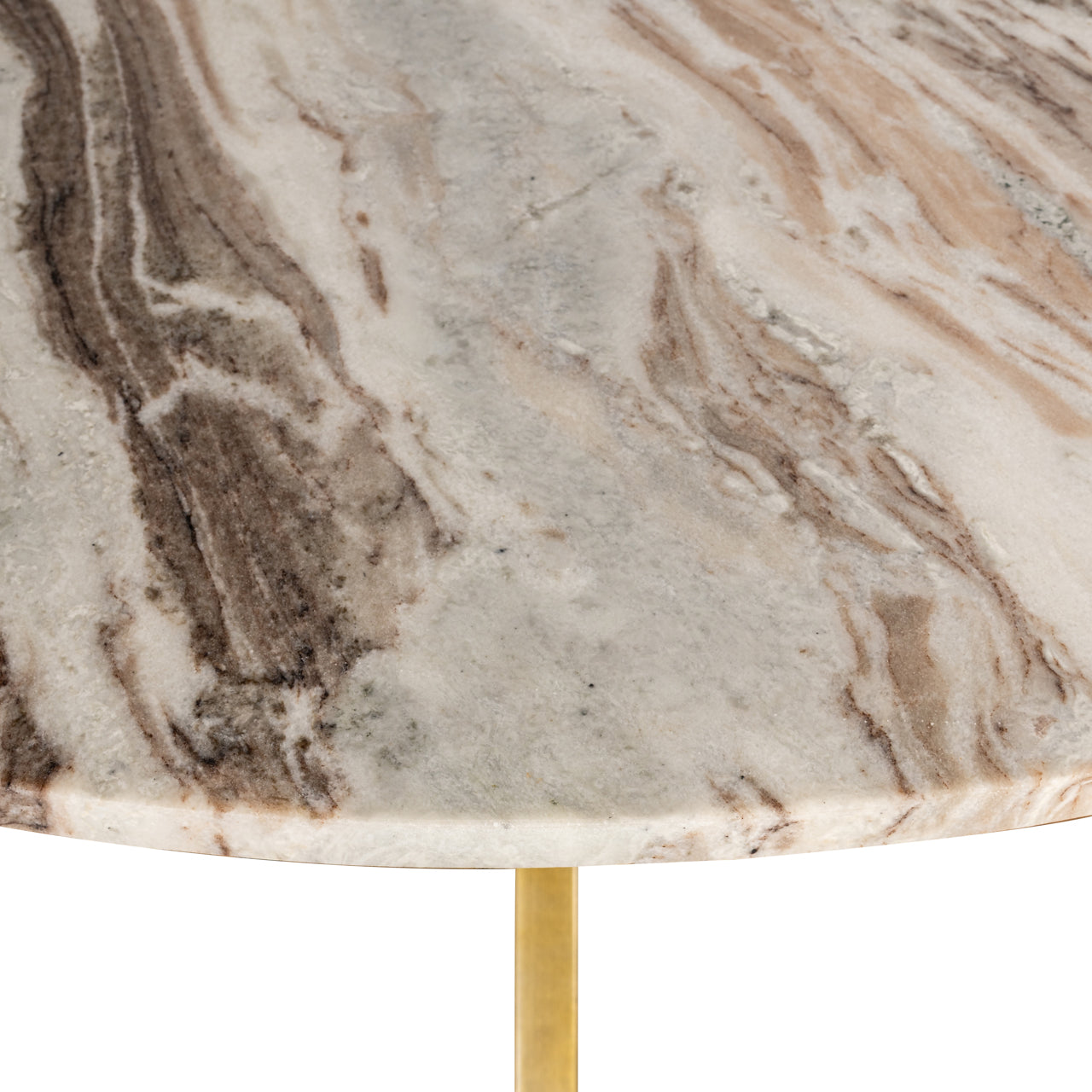 Dining table Bottega Blush beige 140Ø