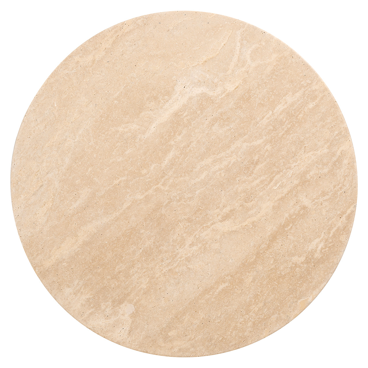 Bijzettafel Biltmore Italiaans travertijn (beige)