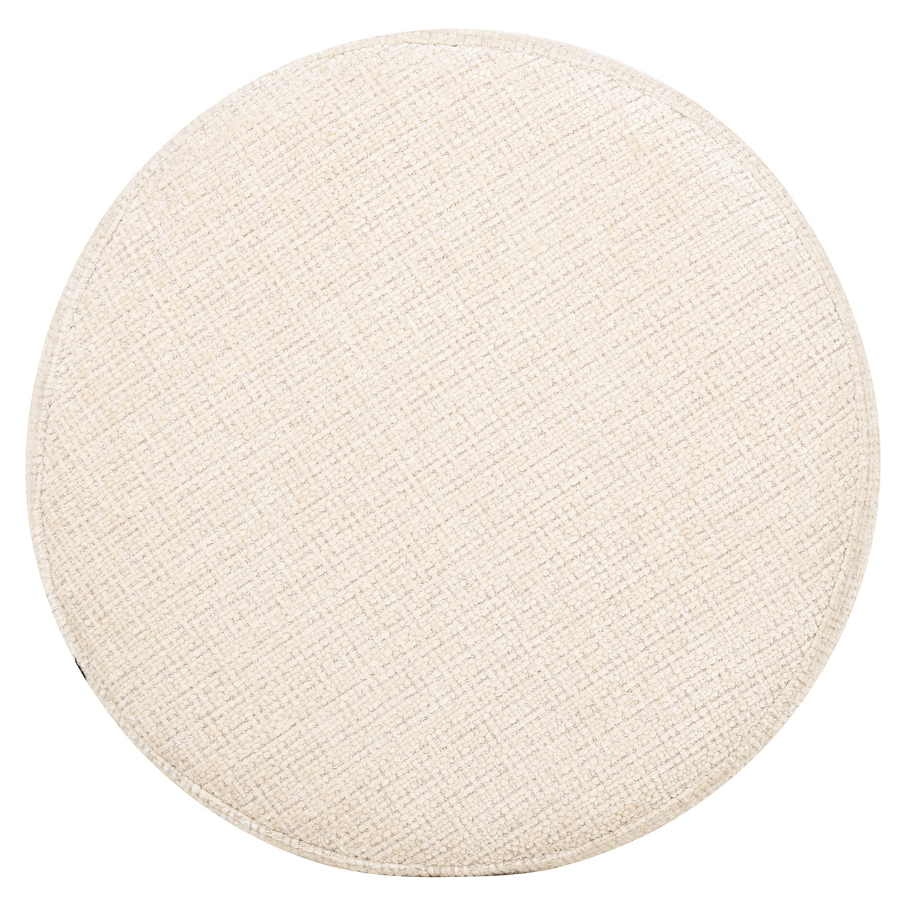Poef Gallice naturel beige travertijn (Beige)