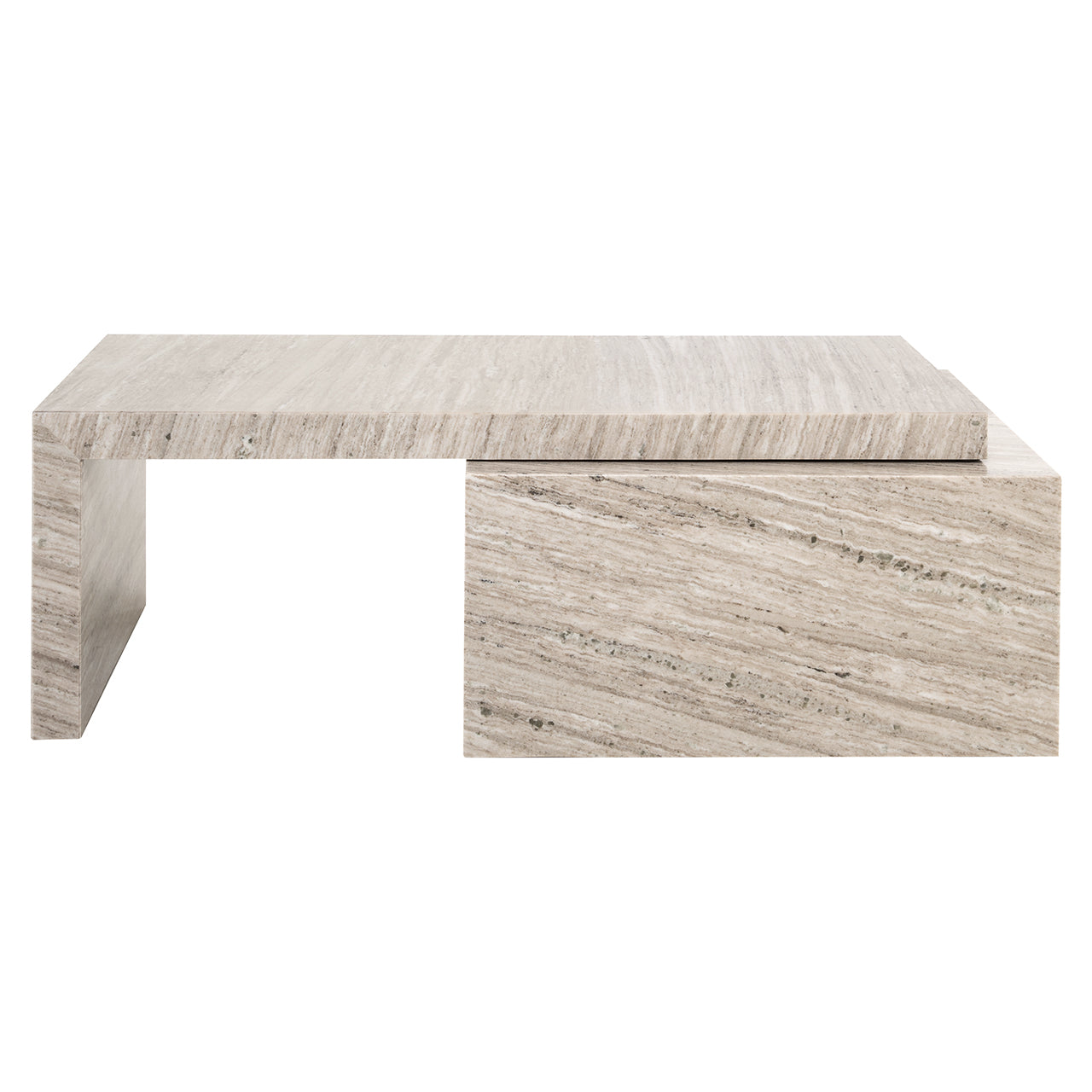Salontafel Novaz set van 2 (zand)