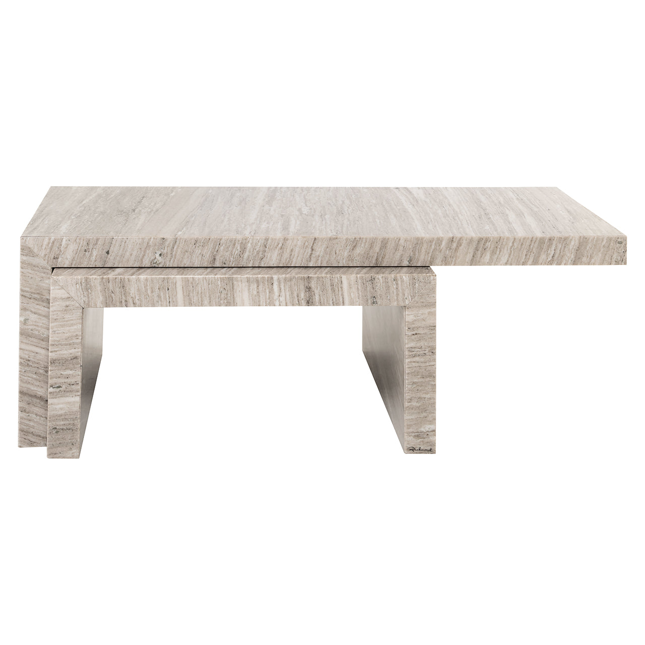 Salontafel Novaz set van 2 (zand)