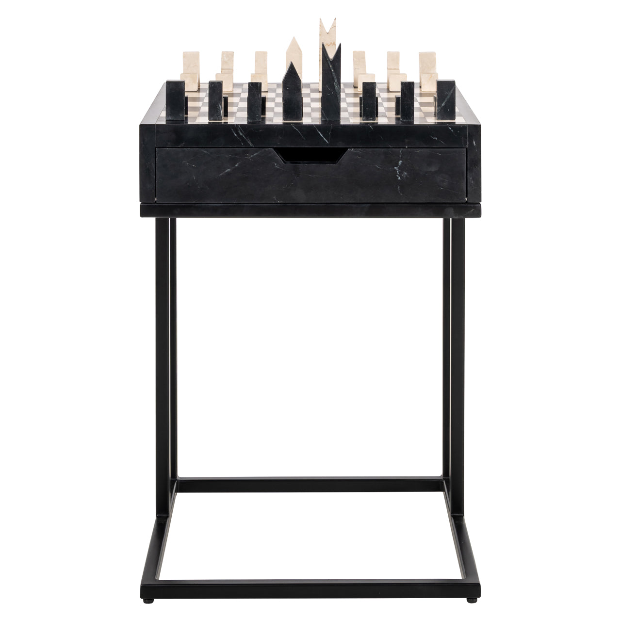 End table Davos black