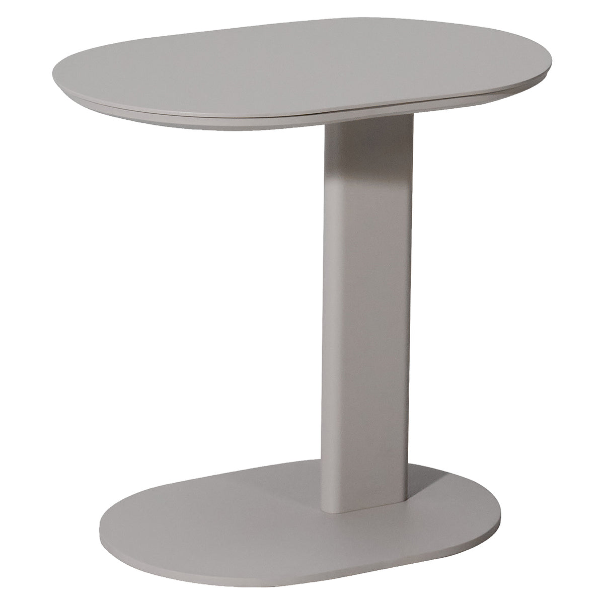 Outdoor end table Quinn light beige