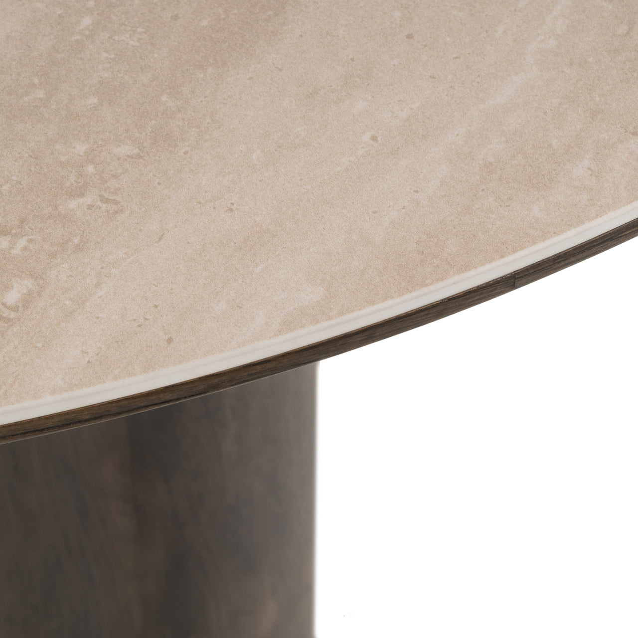 Dining table Ritz brown 120Ø