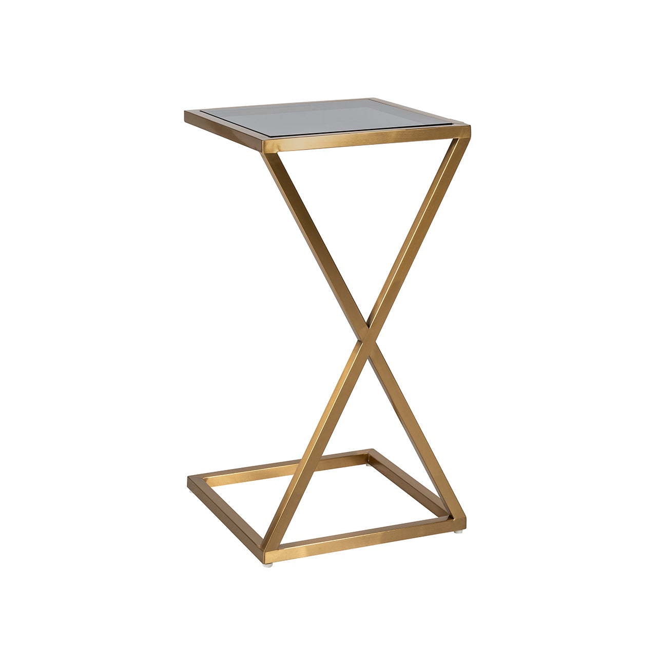 Bijzettafel Paramount geborsteld goud (Geborsteld Goud)