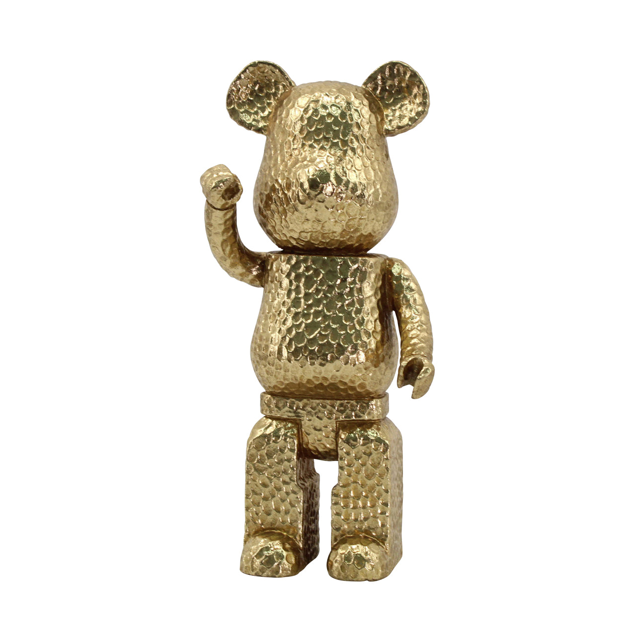 Decorative object Bear gold standing