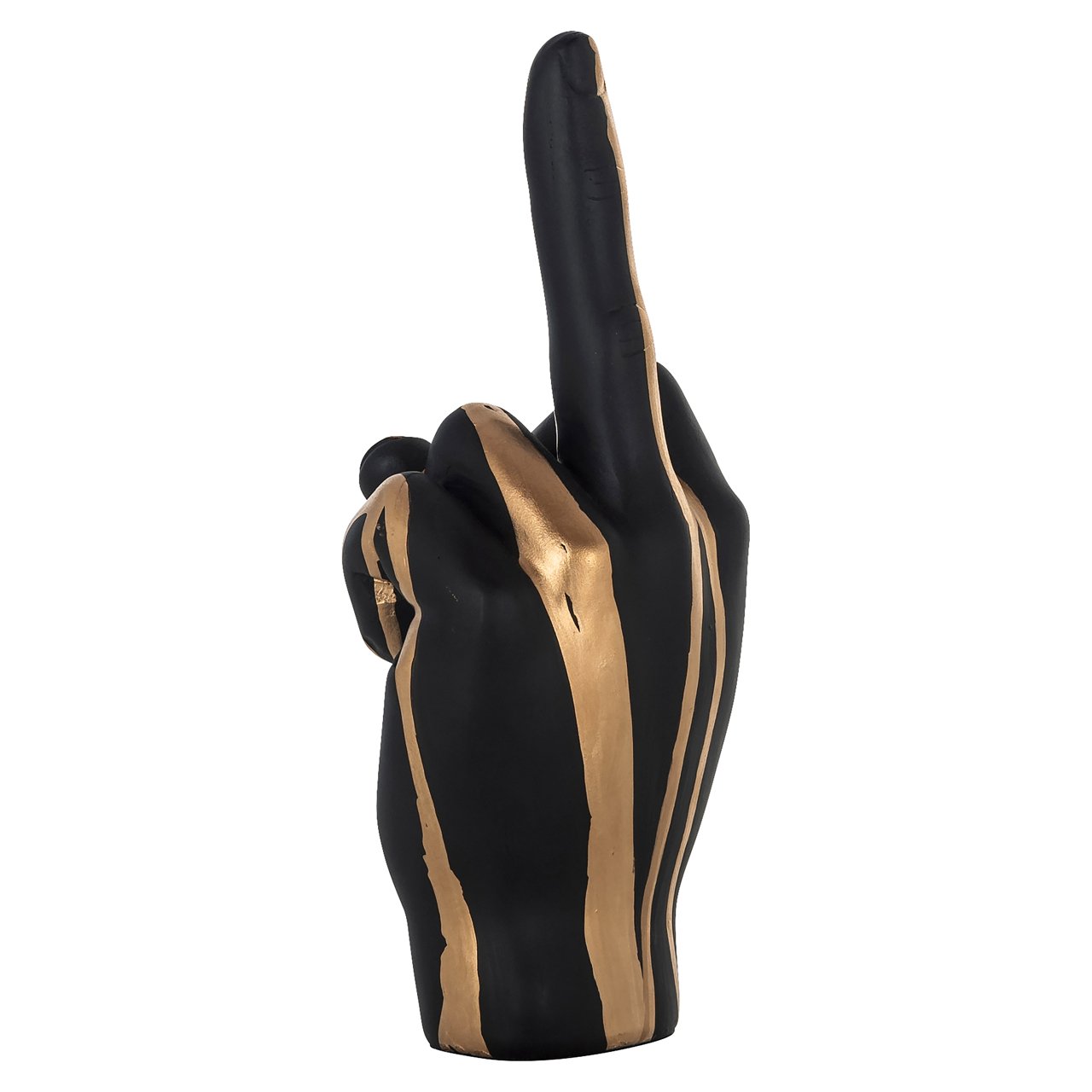 Decorative object Digitus black/gold