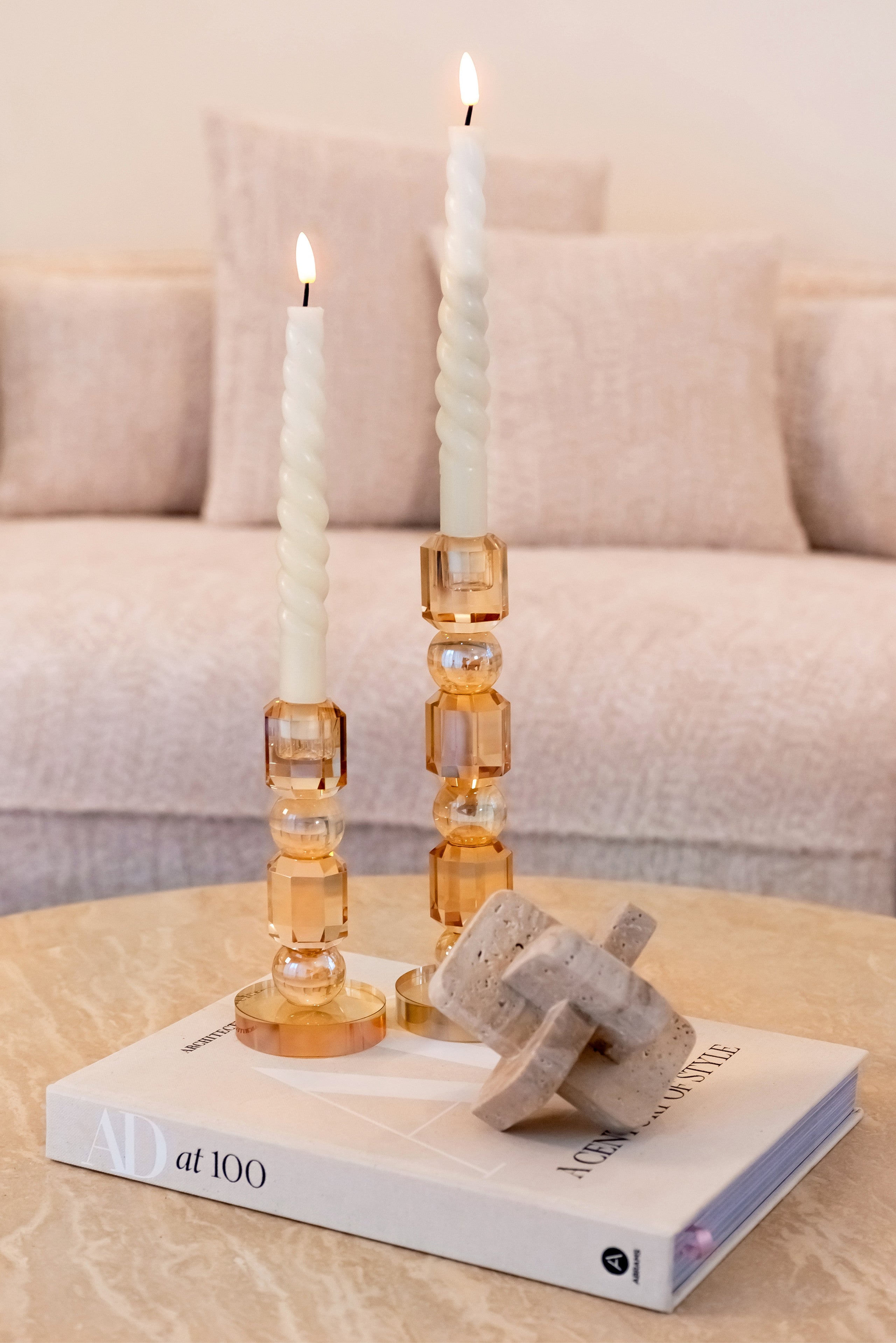 Decorative object Mony beige