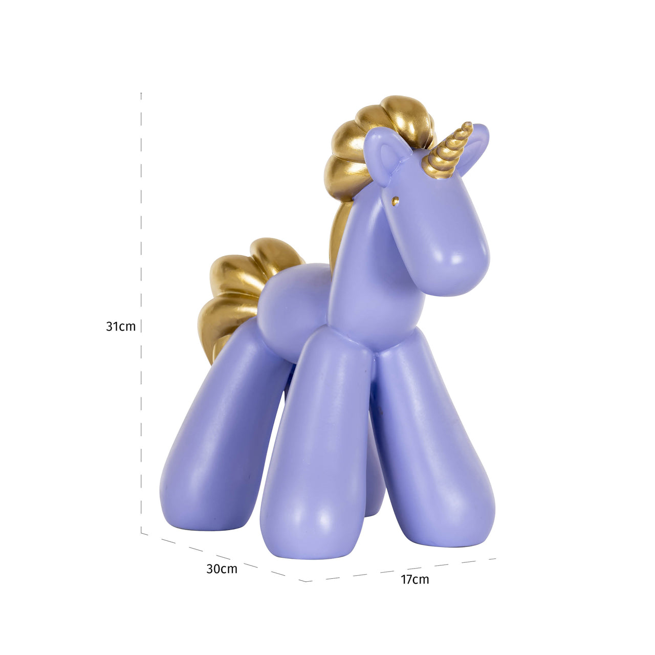 Decorative object Unicorn