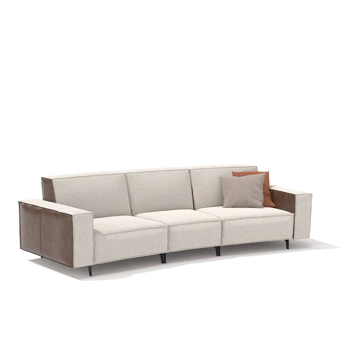 Sofa Cavalier - Light Beige 297x111cm