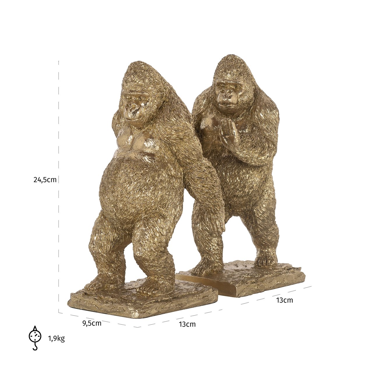 Bookstands Donky gold