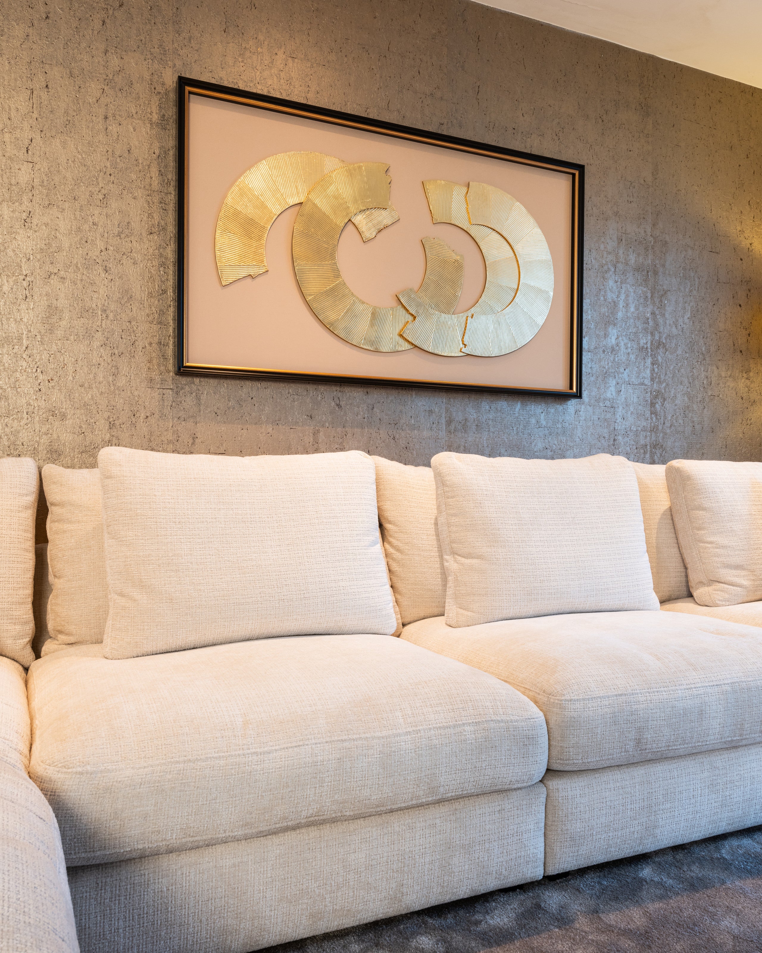 Wall art Eden black/gold