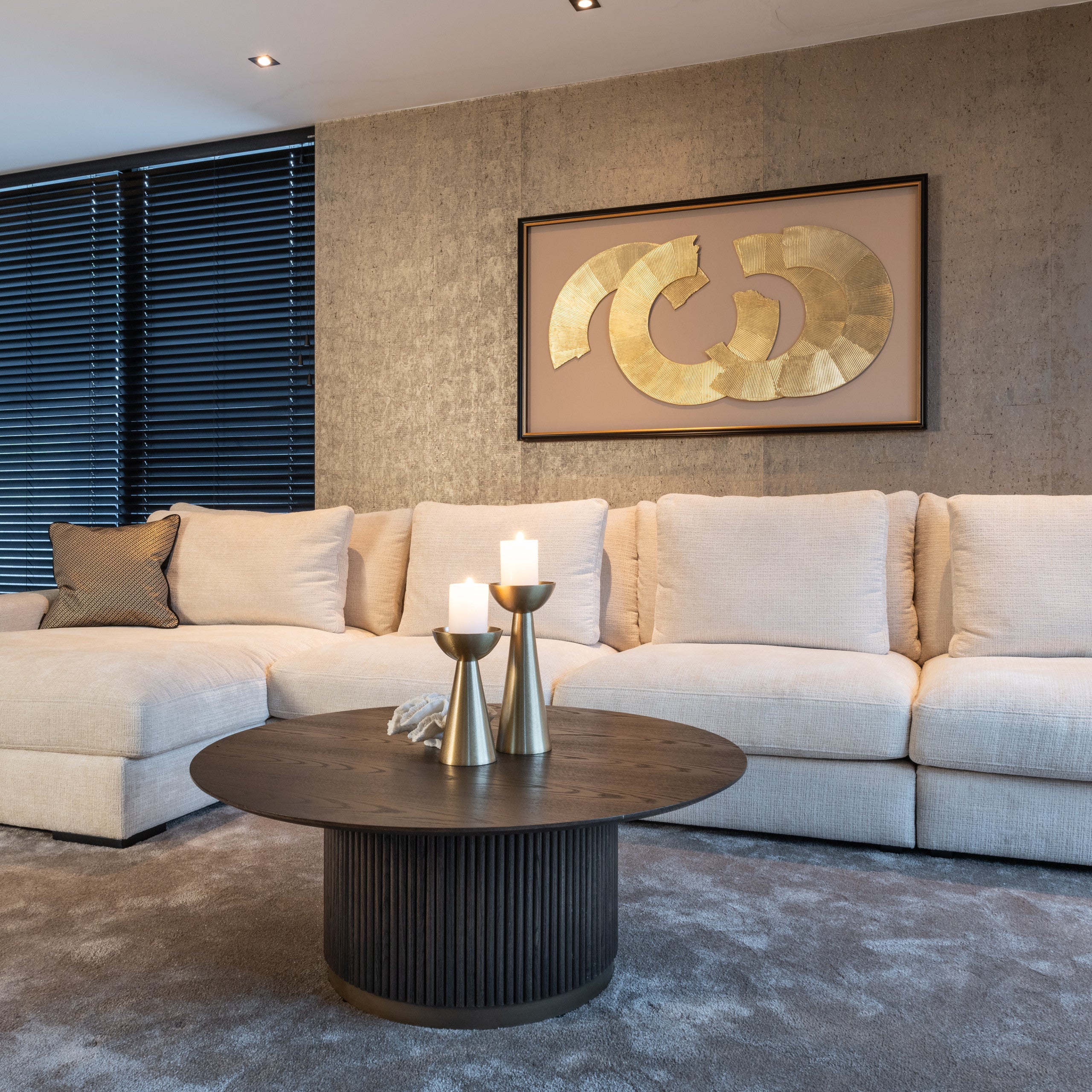 Wall art Eden black/gold