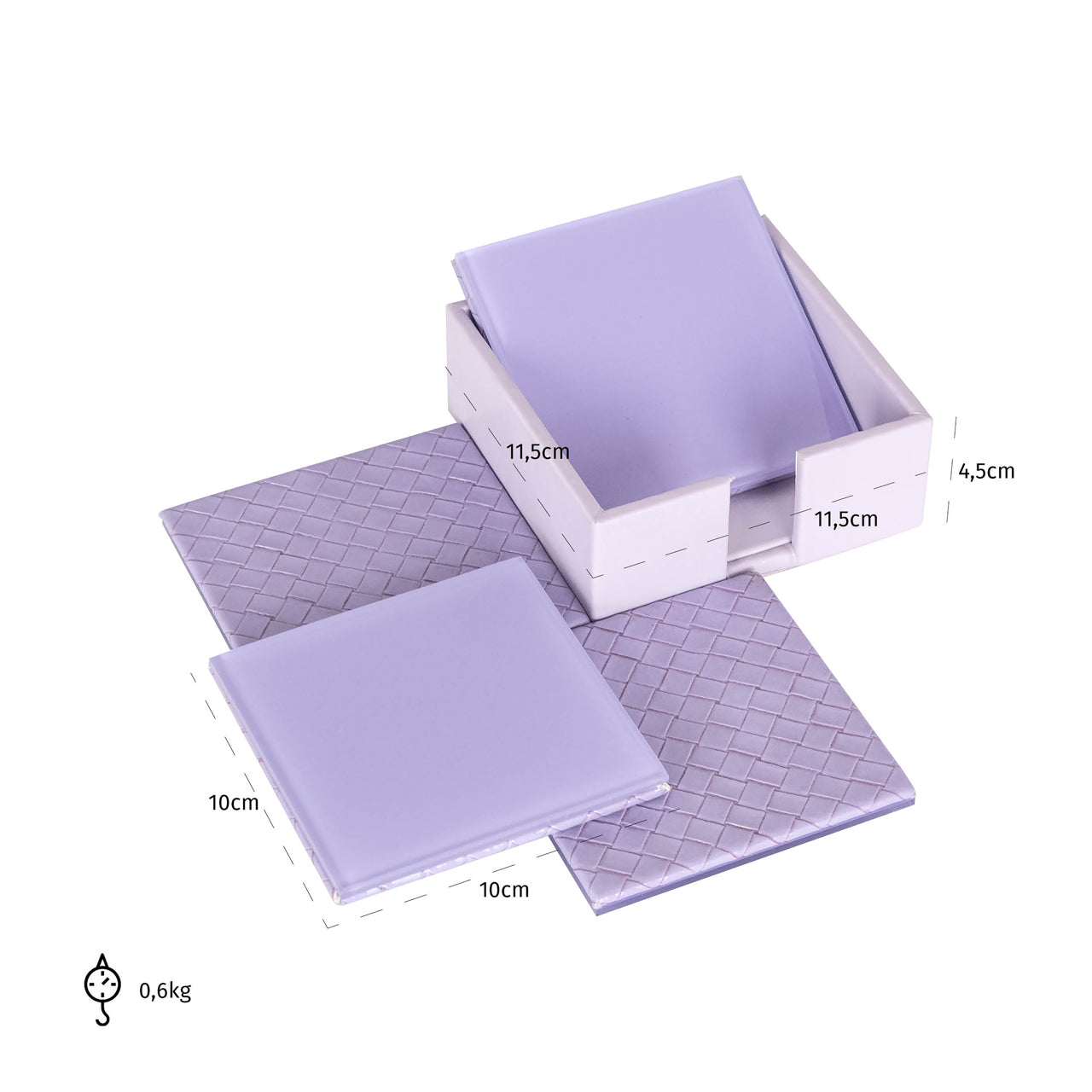 Wine & Bar accessory Jadie purple
