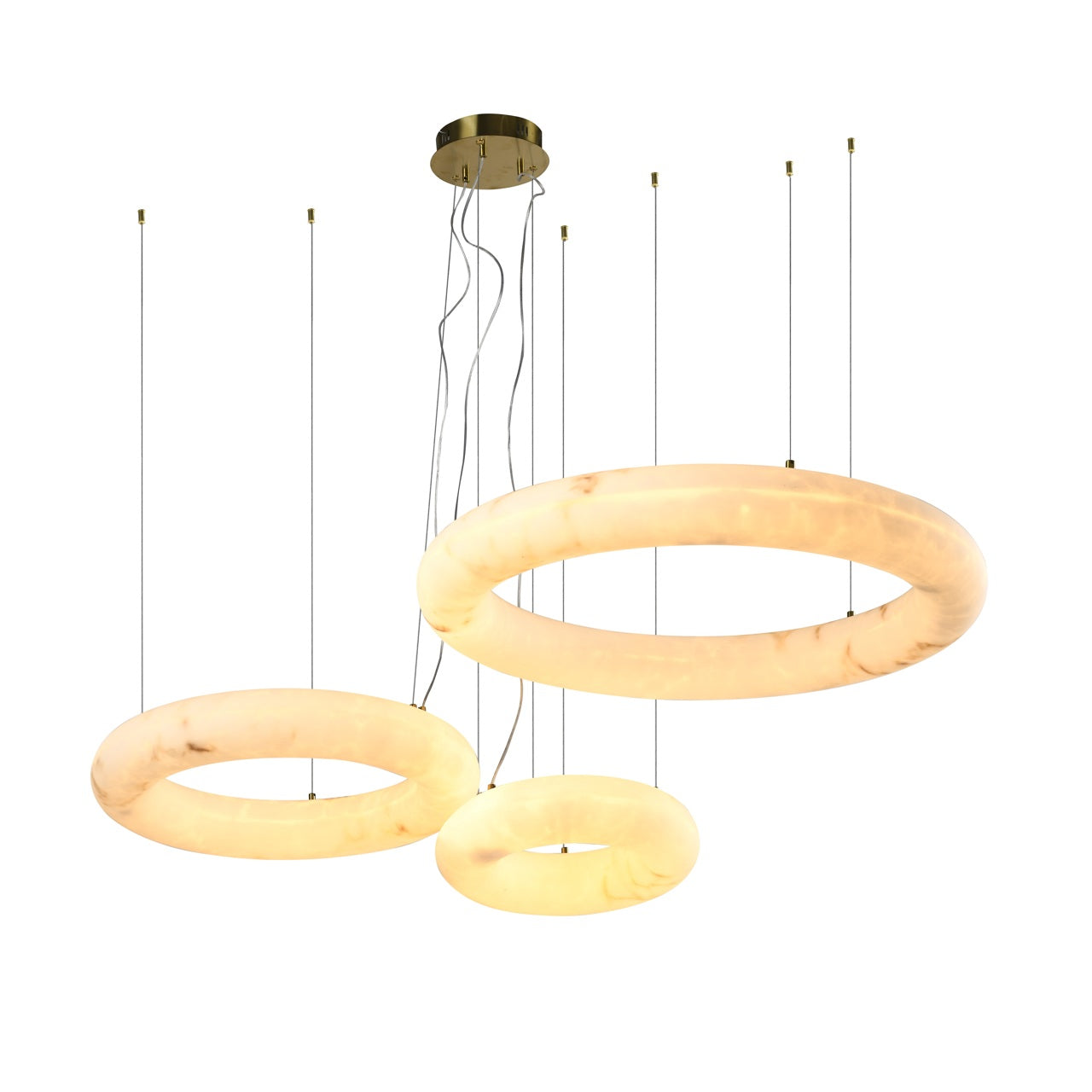 Chandelier Thalora white