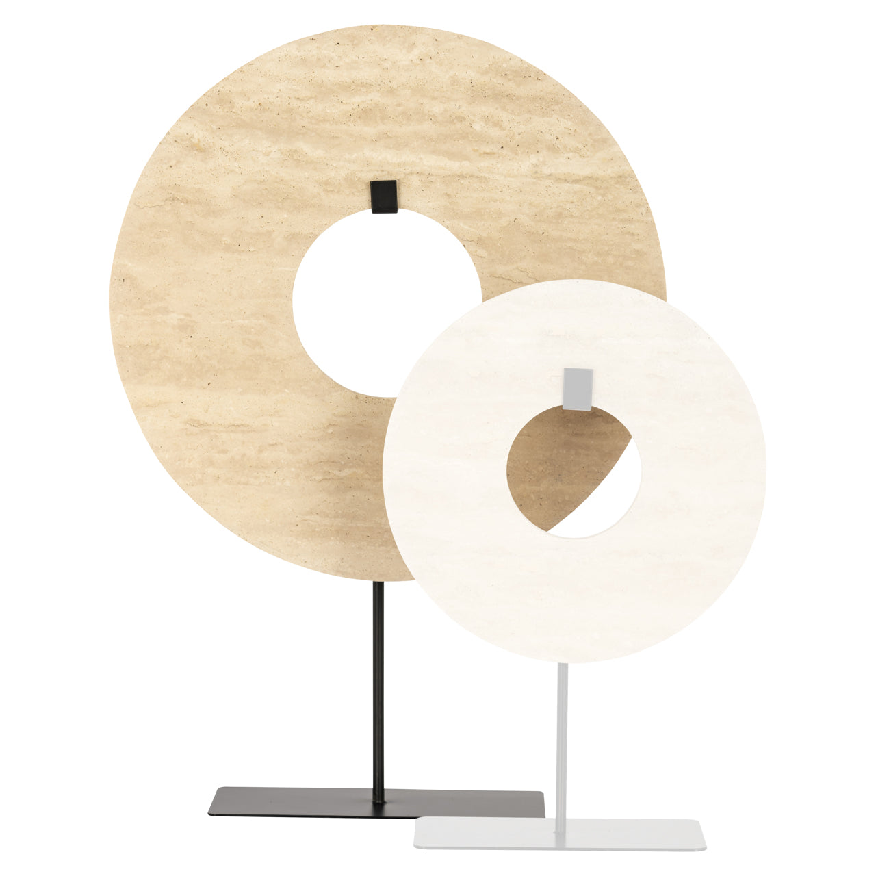 Decorative object Manou beige large