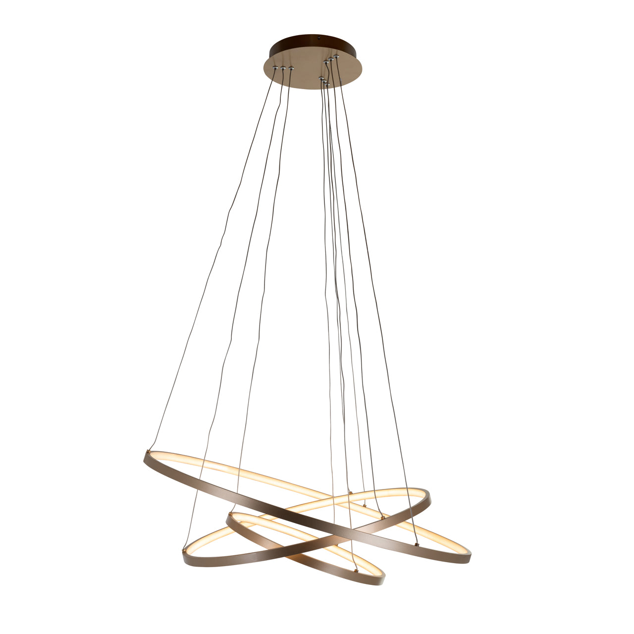 Chandelier Amira gold